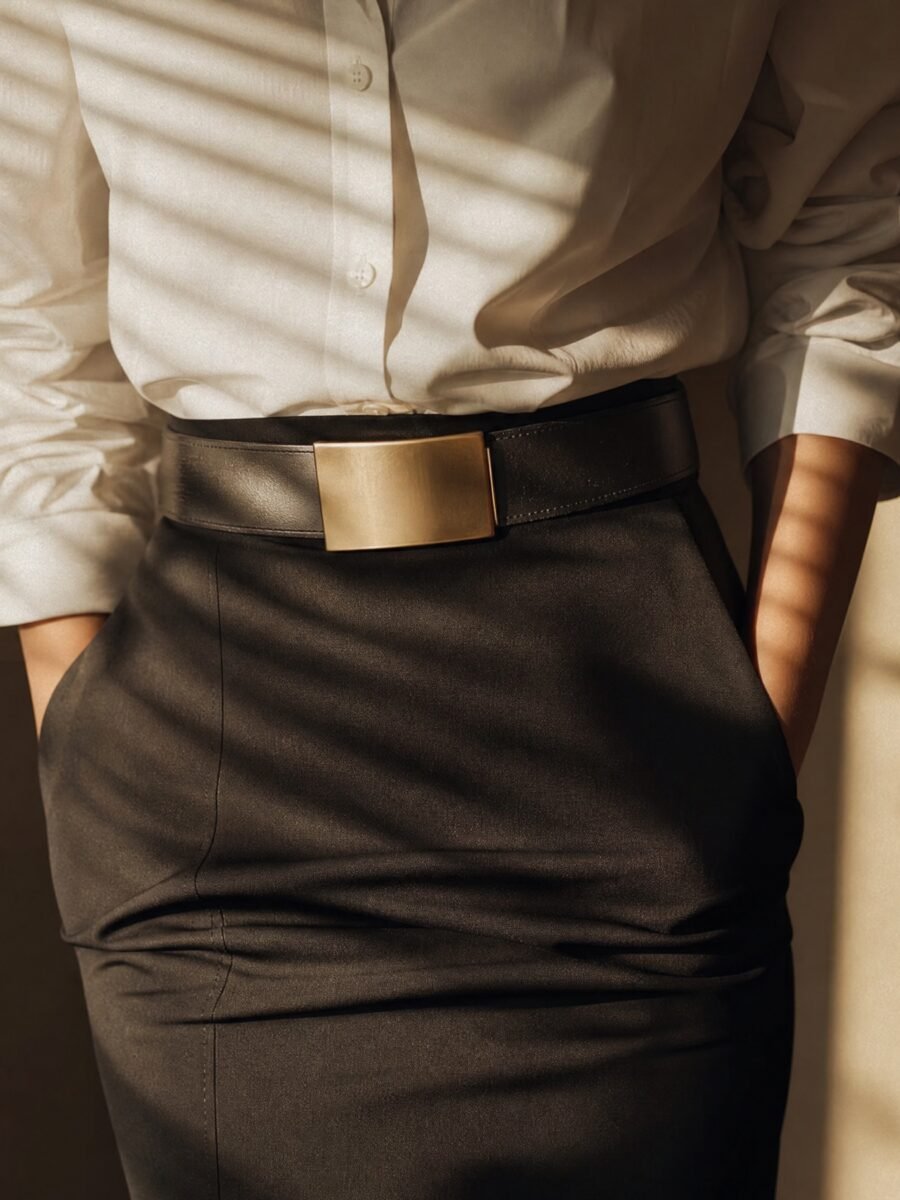 Worn — Keyline Wide Waist Belt