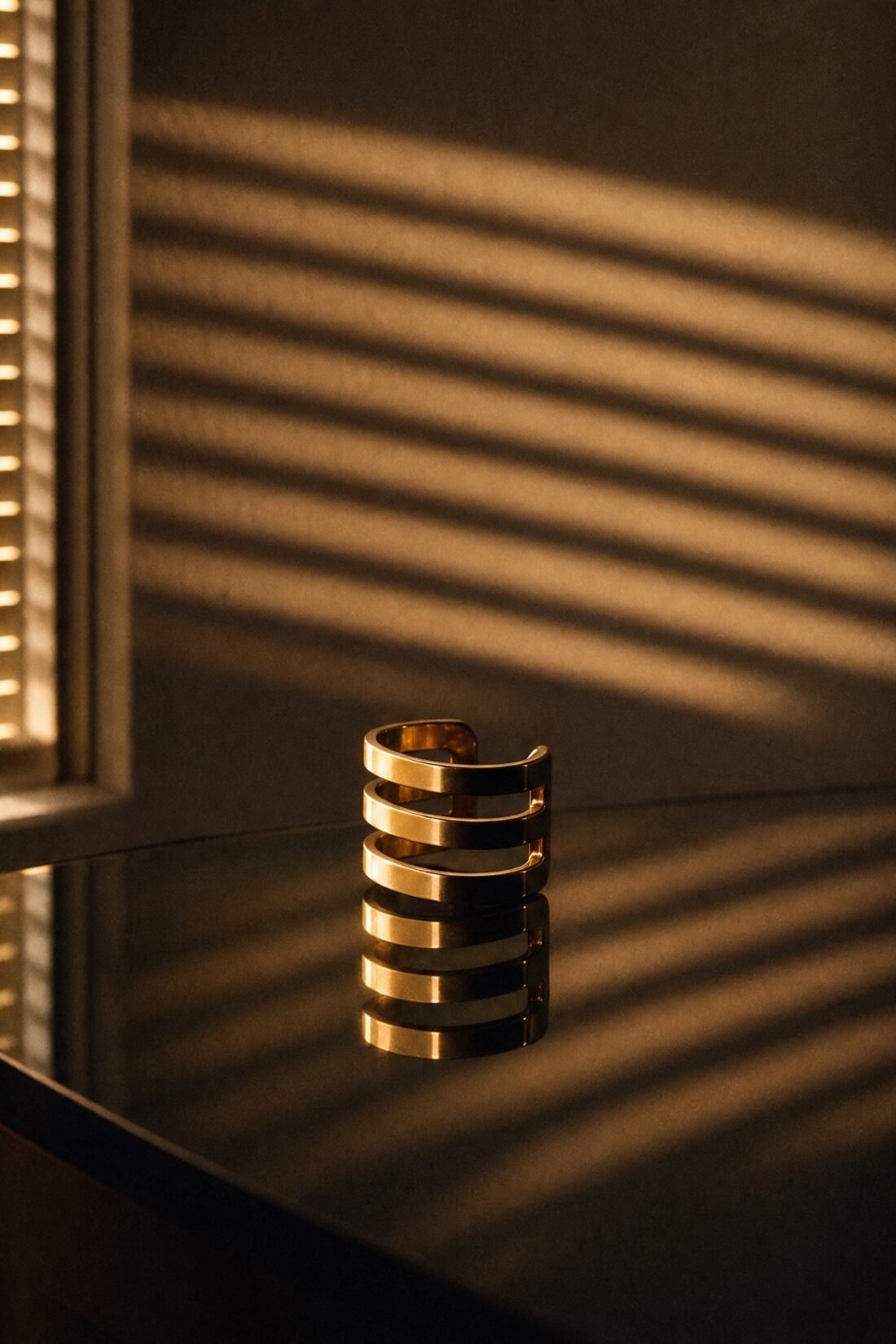 The piece — Louvre Slat Ear Cuff