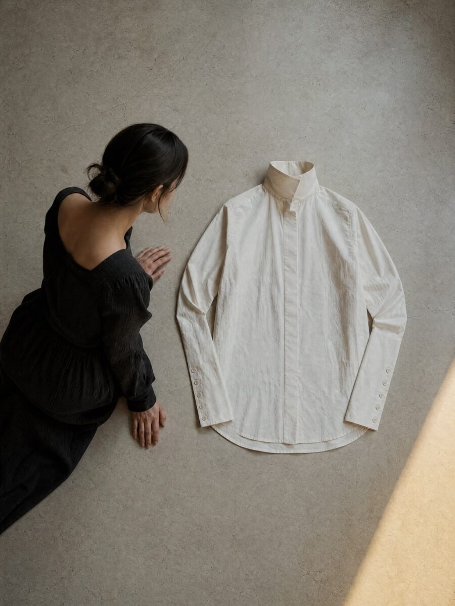 Laid flat — Signature Cuff Shirt