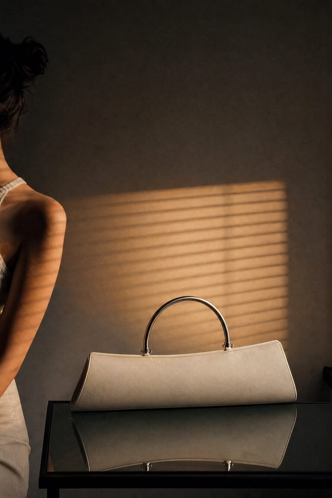 The piece — Glasshouse Rigid Underarm Bag