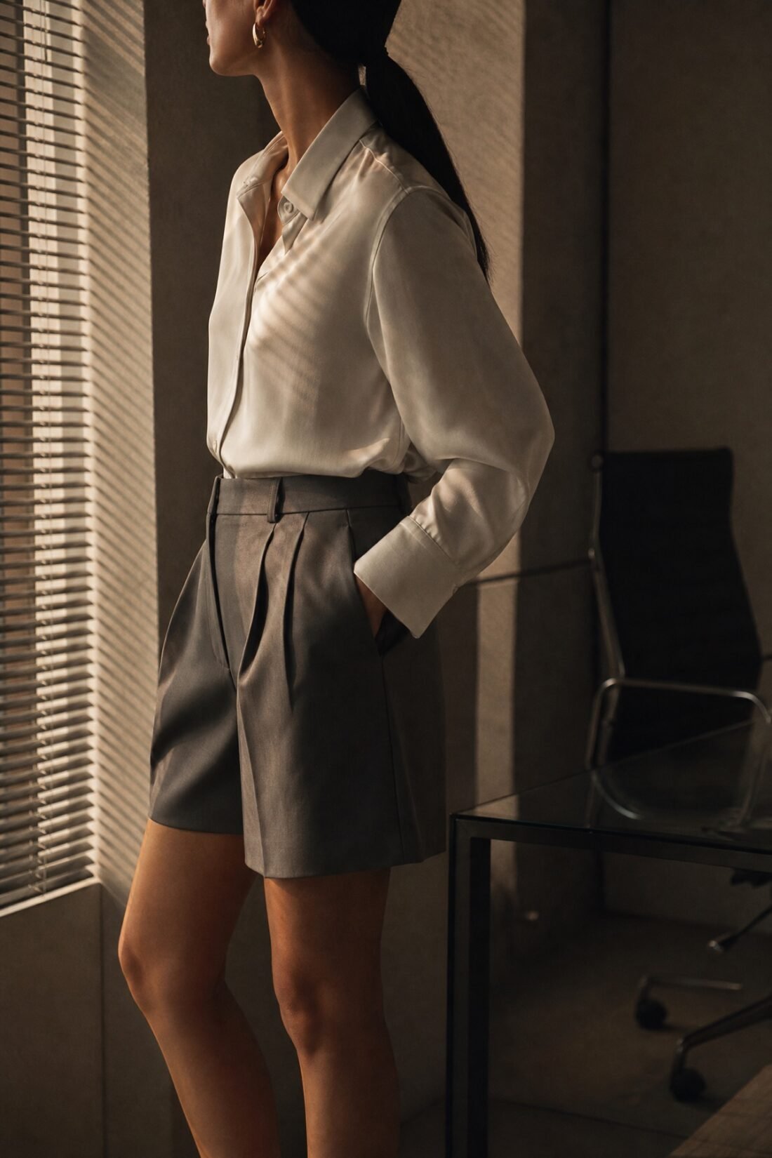 Worn — Paperweight Pleated Shorts