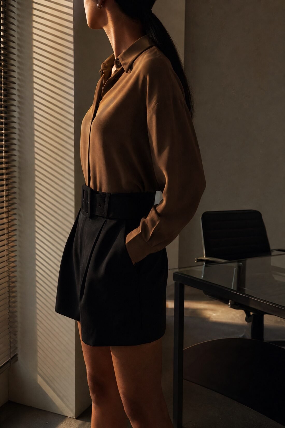 Worn — Lanyard Belted Shorts