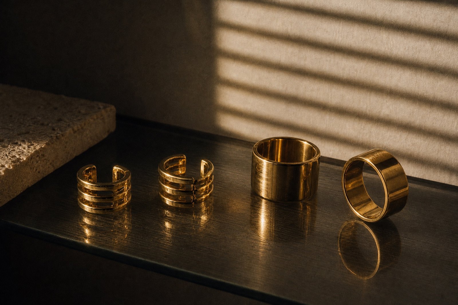 Ear Cuffs & Statement Rings — AIVELO